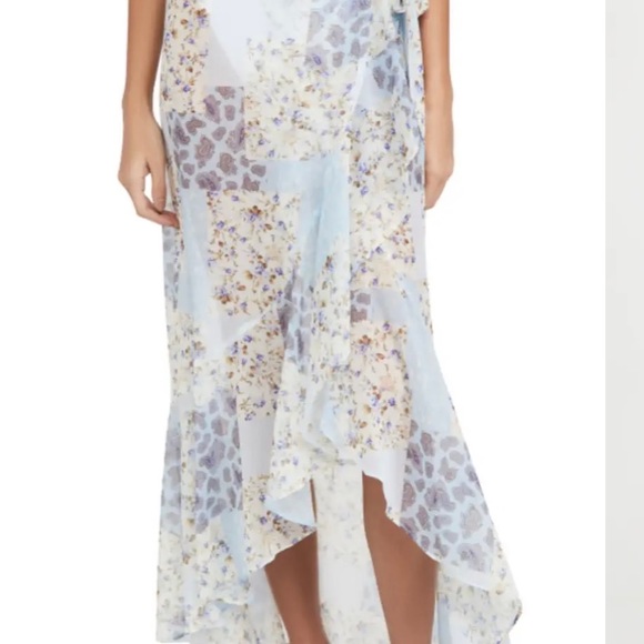 PLAYA LUCILE • Blue Patchwork Sarong • sz Small • - Picture 5 of 16